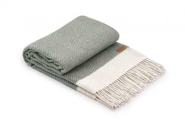 Фото - Плед полуторный Ardesto Leonardo Bianco 140x200 см зеленый (ART0504LB)