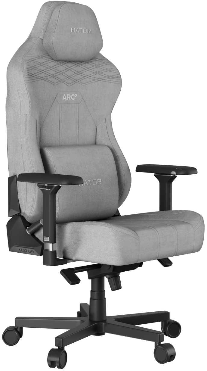 Крісло для геймерів Hator Arc 2 XL Fabric (HTC2106) Grey - Фото 1