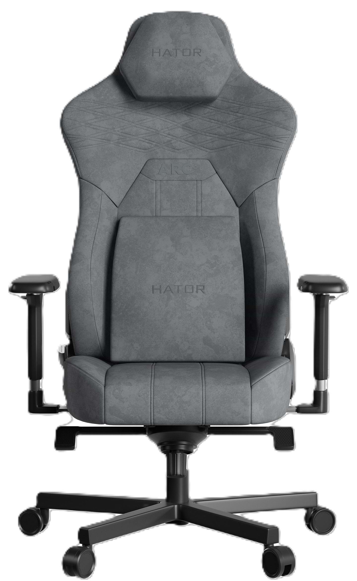 Крісло для геймерів Hator Arc 3 XL Velour Grey (HTC3446XL)