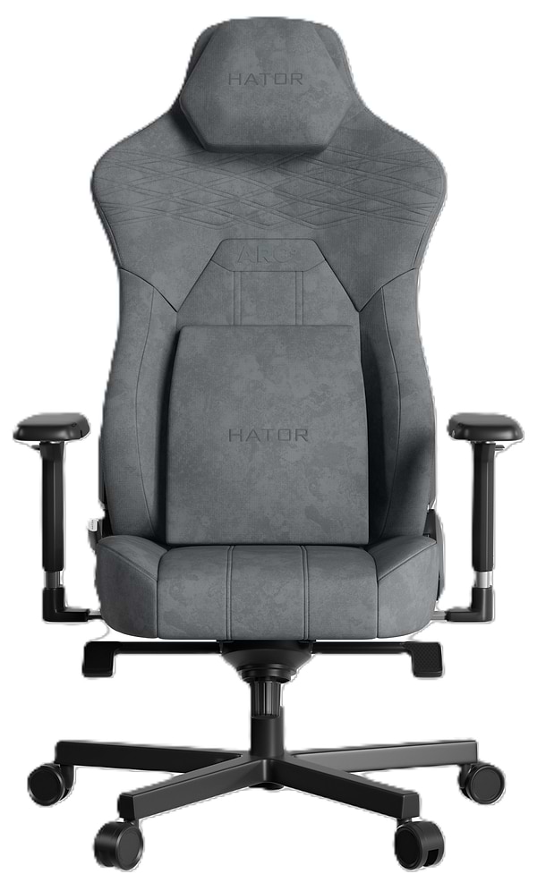 Фото - Кресло для геймеров Hator Arc 3 XL Velour Grey (HTC3446XL)