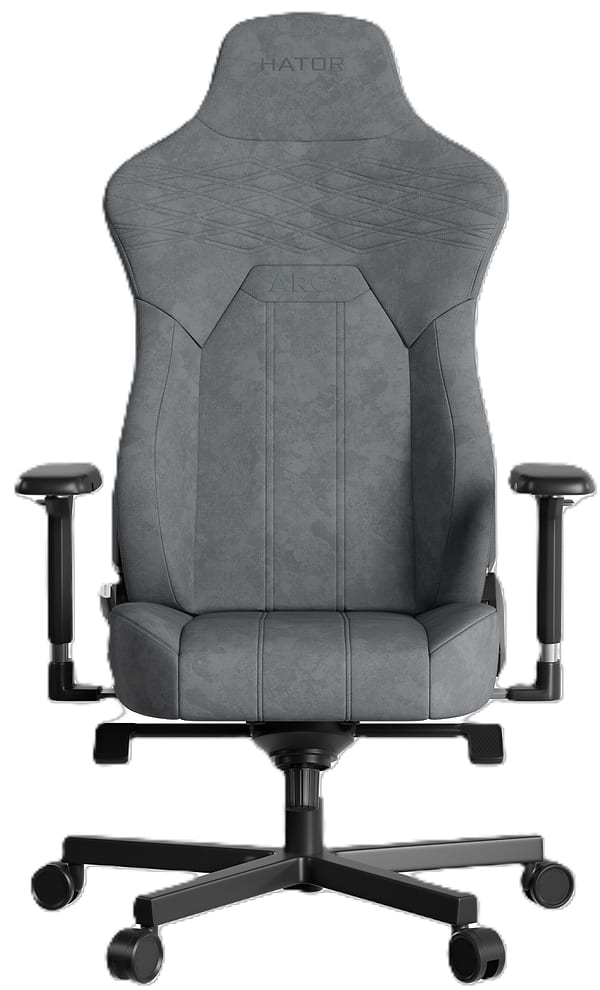 Фото - Кресло для геймеров Hator Arc 3 XL Velour Grey (HTC3446XL)
