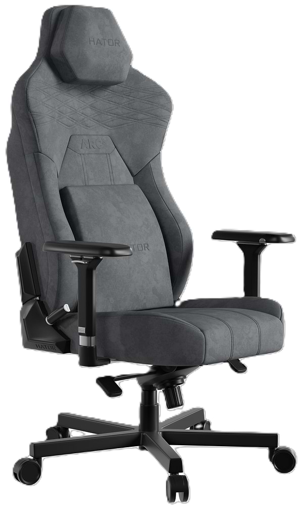 Фото - Кресло для геймеров Hator Arc 3 XL Velour Grey (HTC3446XL)