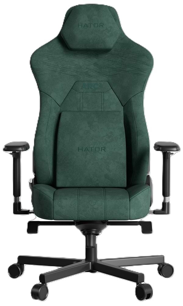 Фото - Крісло для геймерів Hator Arc 3 XL Velour Emerald (HTC3448XL) Фото - Крісло для геймерів Hator Arc 3 XL Velour Emerald (HTC3448XL)