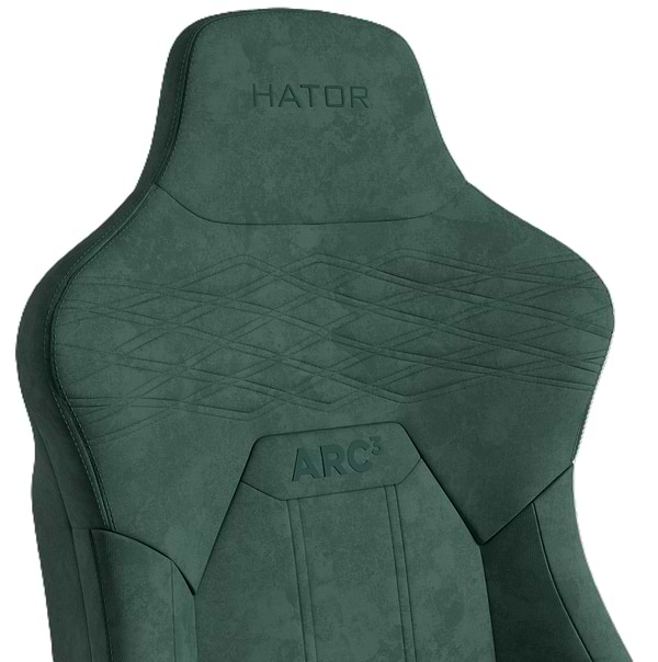 Фото - Крісло для геймерів Hator Arc 3 XL Velour Emerald (HTC3448XL)
