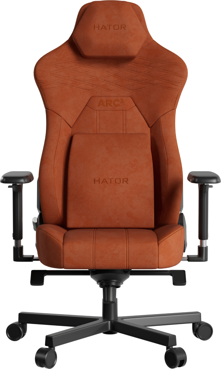 Крісло для геймерів Hator Arc 3 XL Velour Orange (HTC3449XL)