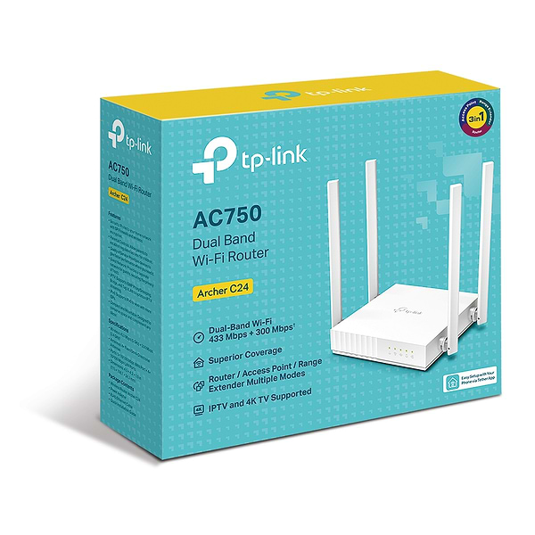 Фото - Маршрутизатор интернет WiFi5 TP-Link Archer C24