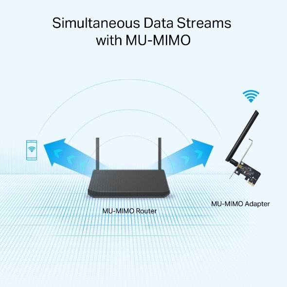 Фото - Адаптер сети WiFi TP-Link Archer T2E