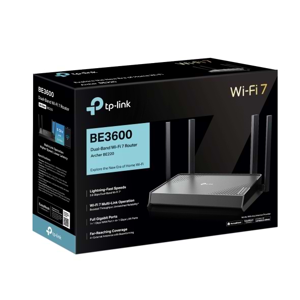 Фото - Маршрутизатор интернет WiFi7 TP-Link Archer BE220