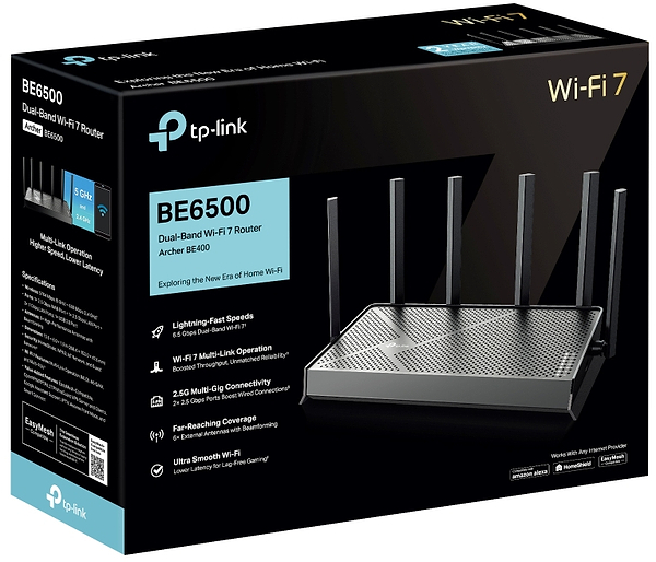 Фото - Маршрутизатор интернет WiFi7 TP-Link Archer BE400