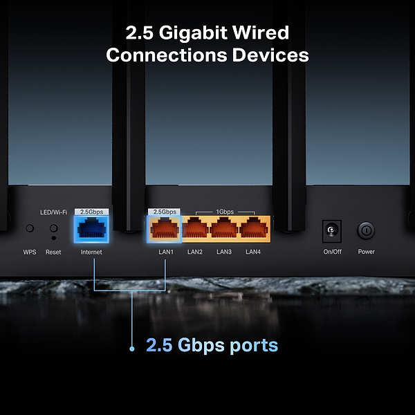 Фото - Маршрутизатор интернет WiFi7 TP-Link Archer BE400