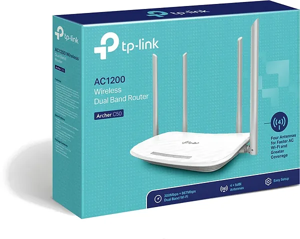 Фото - Маршрутизатор интернет WiFi5 TP-Link Archer C50 v3 (v4)