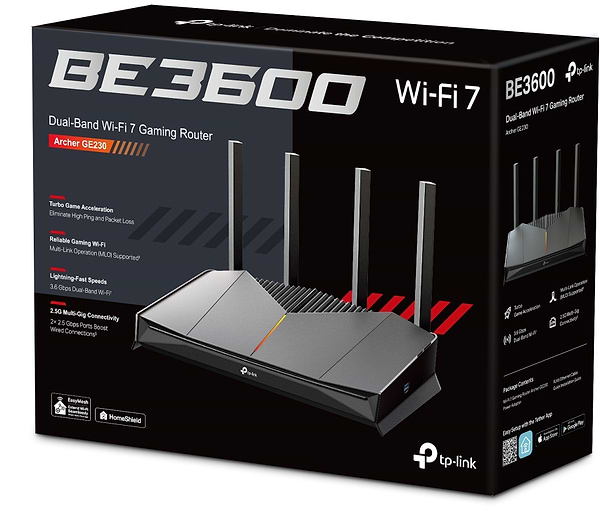 Фото - Маршрутизатор интернет WiFi7 TP-Link Archer GE230