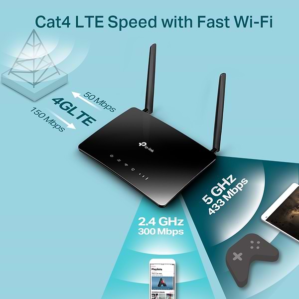 Фото - Маршрутизатор інтернет WiFi5 TP-Link Archer MR202