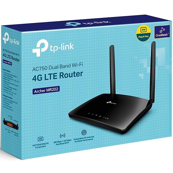 Фото - Маршрутизатор інтернет WiFi5 TP-Link Archer MR202