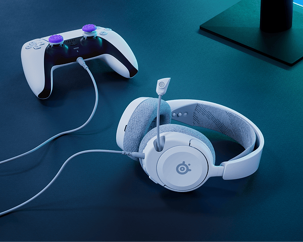 Фото - Гарнитура проводная игровая SteelSeries Arctis Nova 1P White (61612)
