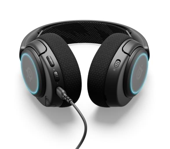 Фото - Гарнітура дротова ігрова SteelSeries Arctis Nova 3 Black (61631)