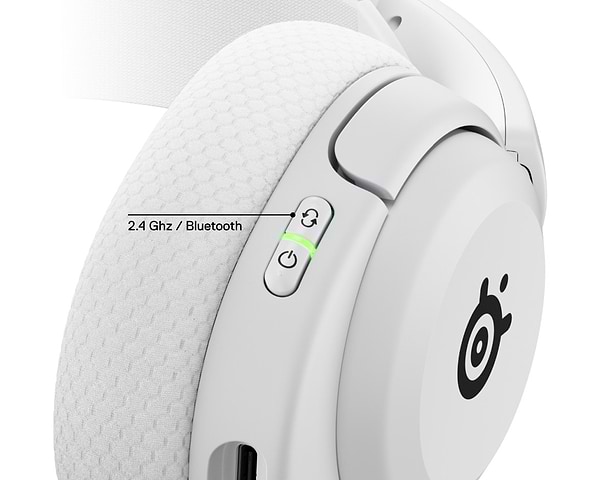 Фото - Гарнитура беспроводная игровая SteelSeries Arctis Nova 5 White (61671)