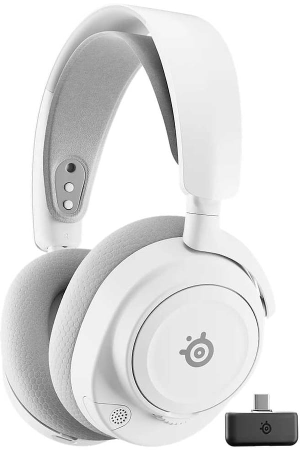 Фото - Гарнитура беспроводная игровая SteelSeries Arctis Nova 7P Gen 2 Wireless White (61745)