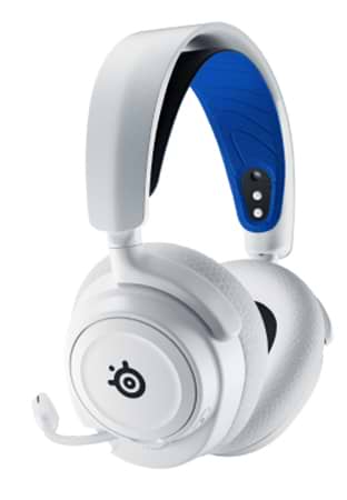 Гарнитура беспроводная игровая SteelSeries Arctis Nova 7P White (61561) - Фото 1