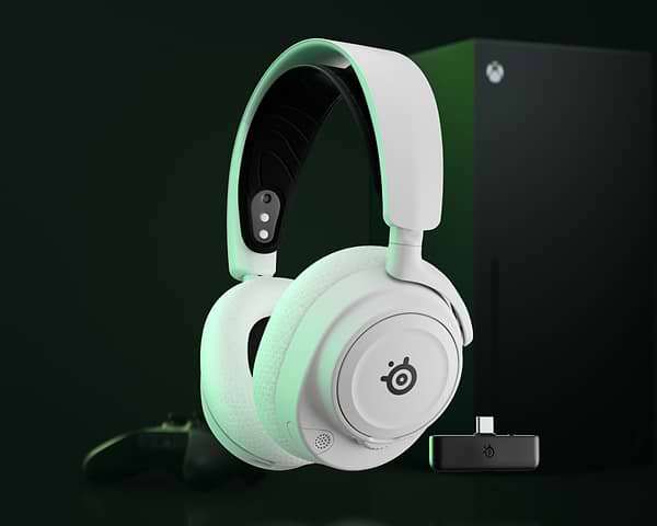 Фото - Гарнитура беспроводная игровая SteelSeries Arctis Nova 7X Wireless White (61567)