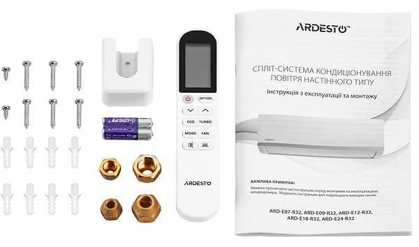 Фото - Кондиціонер спліт Ardesto CoolSmartPro ARD-ACS24-IP