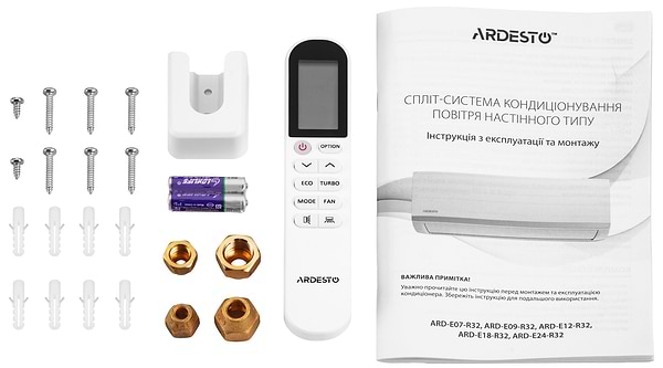 Фото - Кондиціонер спліт Ardesto CoolSmart ARD-ACS12-I