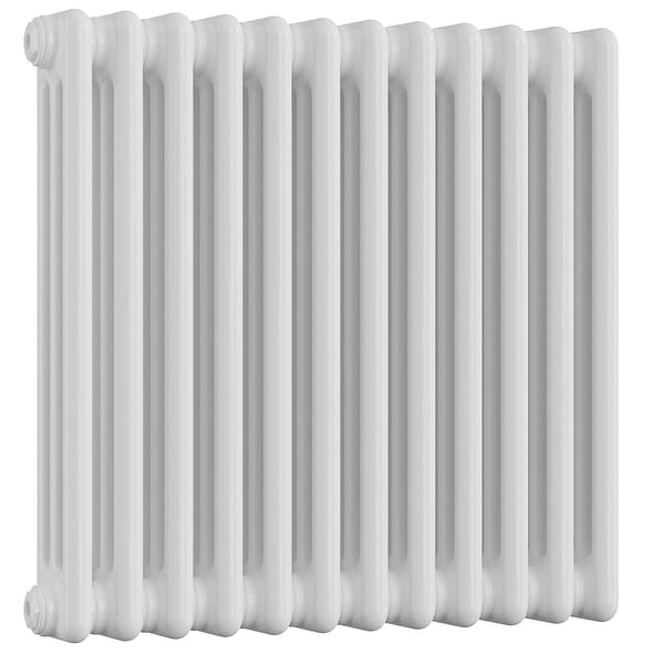 Фото - Радиатор отопления Cordivari ARDESIA (12 секций) H=556 мм (межосевая 500 мм) 3 колонны 24 (белый RAL9010) (3541700045145)
