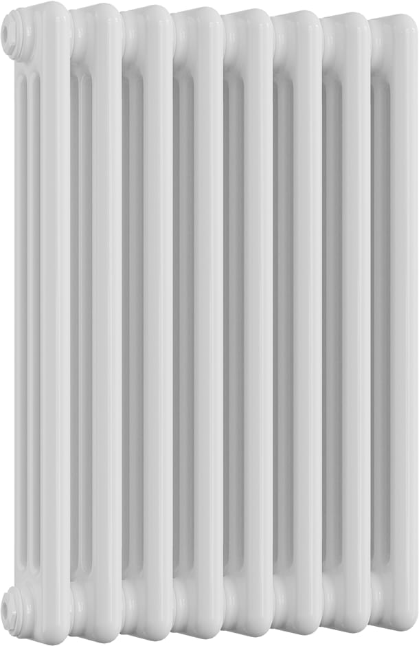 Радиатор отопления Cordivari ARDESIA (8 секций) H=556 мм (межосевая 500 мм) 3 колонны 24 (белый RAL9010) (3541700027257)