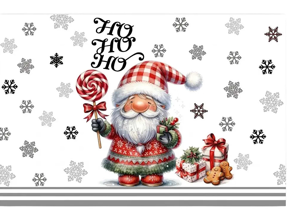Салфетка для сервировки ARDESTO Christmas Santa 30х45 см 2 шт. (ART15SN)