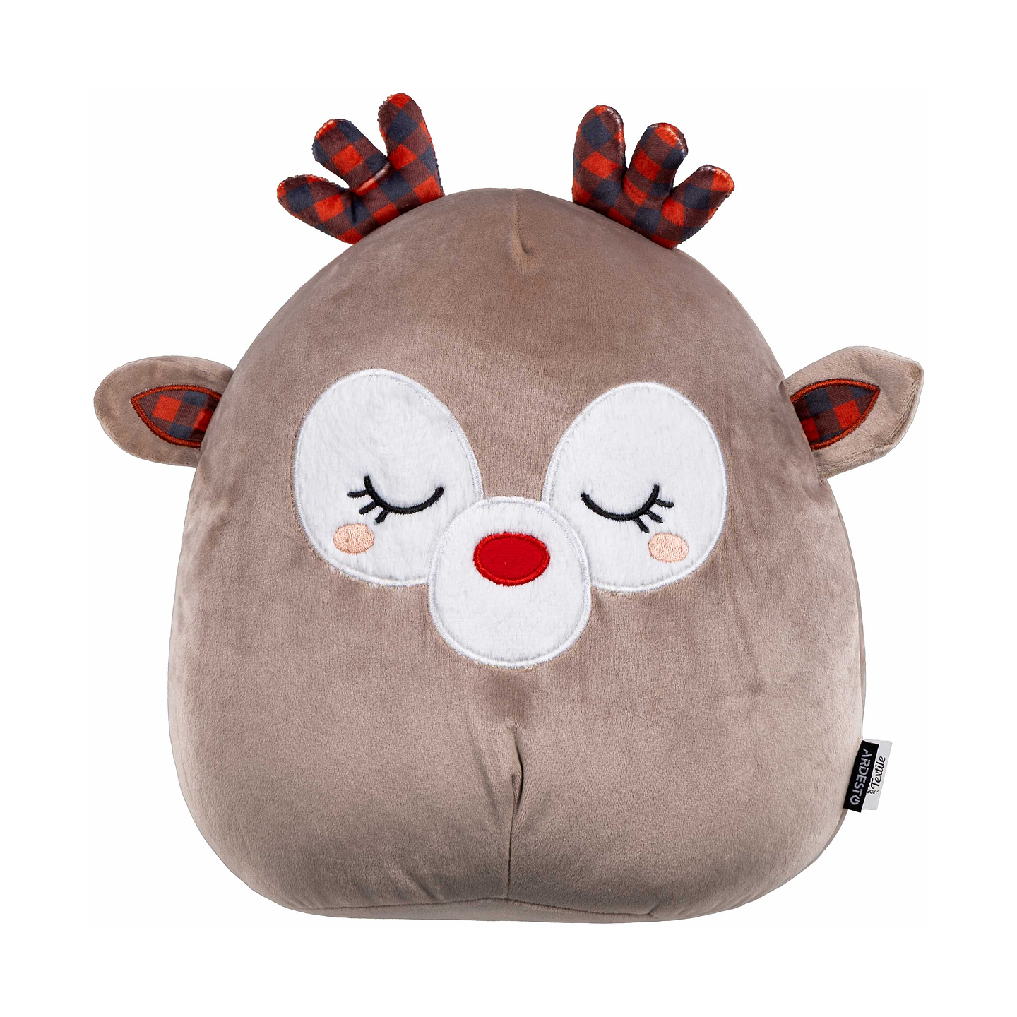 Подушка декоративна ARDESTO Christmas Deer 35 см cірий (ART1032MD)