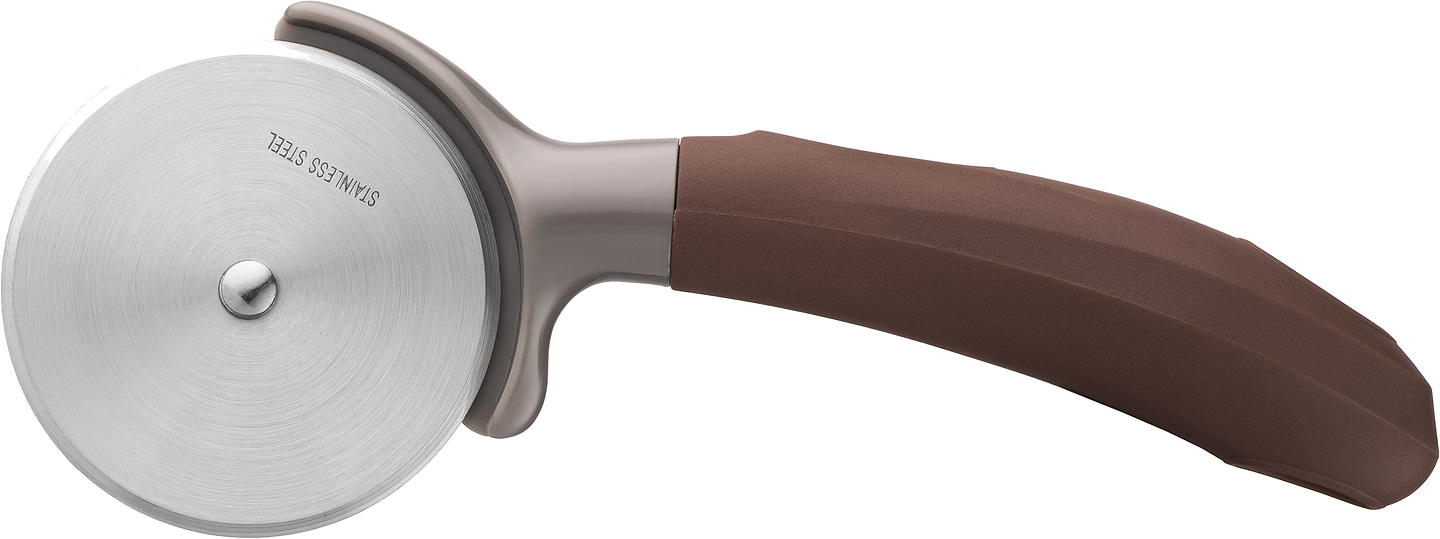 Ніж для піци ARDESTO Gemini 20 см Gray/Brown (AR2158PG)
