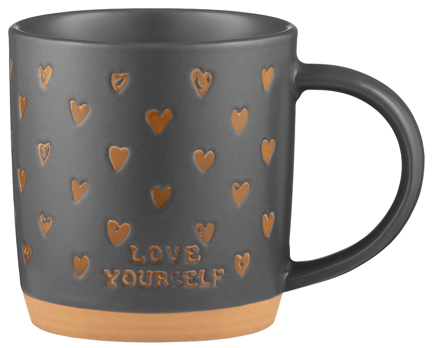 Чашка Ardesto Alda 365 мл 
Gray (AR3496) - Фото 1