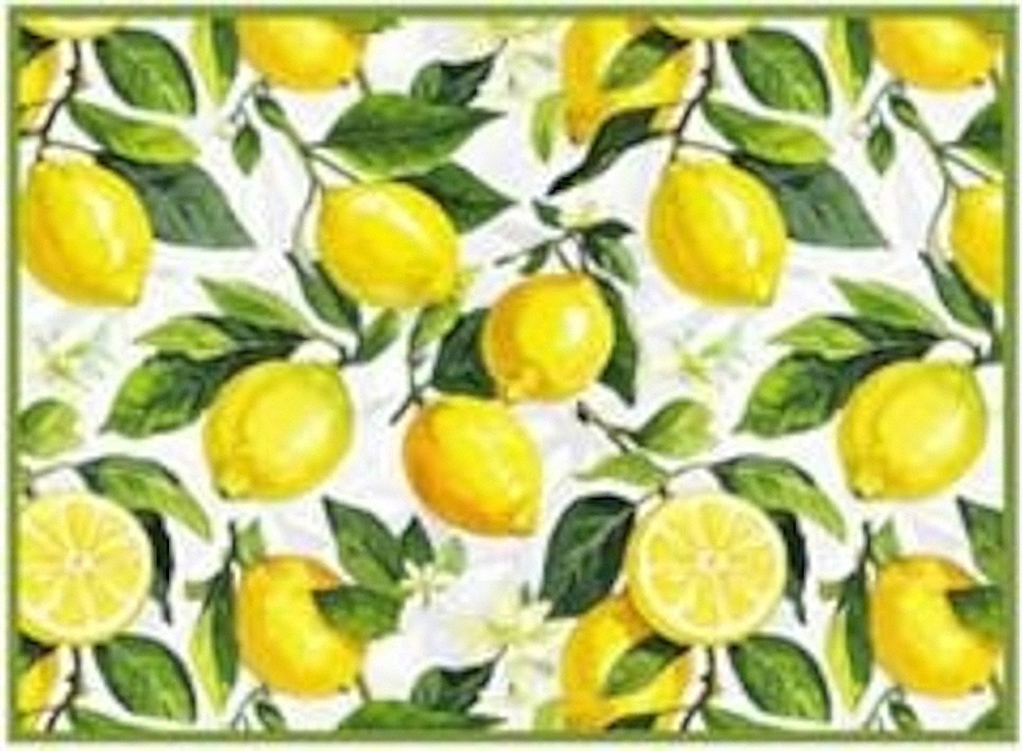 Килимок для сушки посуду Ardesto Sicilian lemons 38x51 см (ART17LM)