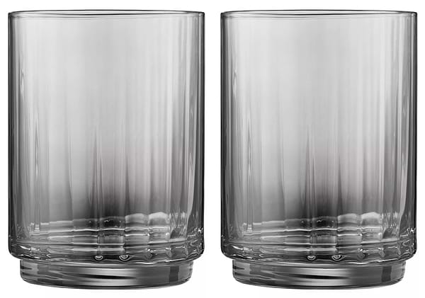 Фото - Набір склянок Ardesto Black Mars Alcor 400 мл 2 шт. (AR2640GF)