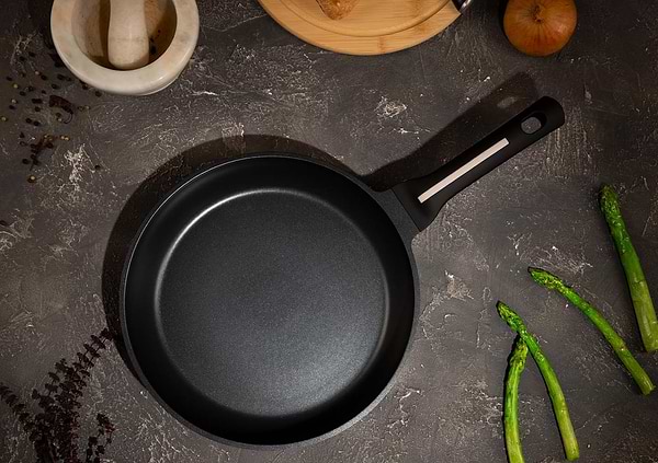 Фото - Сковорода універсальна Ardesto Black Mars Sarin 28 см (AR0728BC)