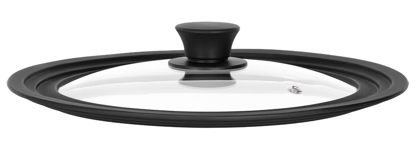 Кришка для посуду Ardesto Black Mars Smart 24/26/28 см (AR2428UL) - Фото 1