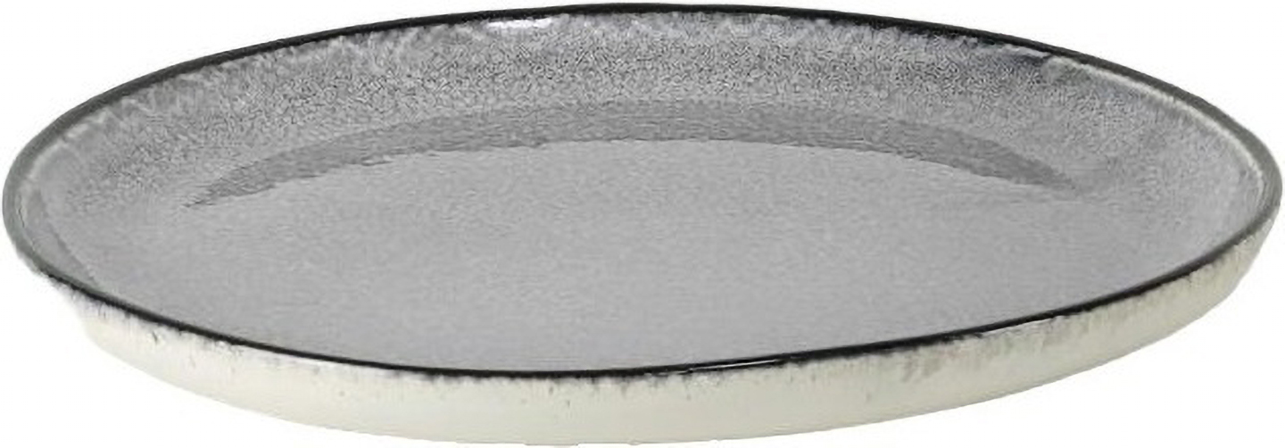 Тарелка десертная Ardesto Daiano 19 см Серый (AR1719DG)