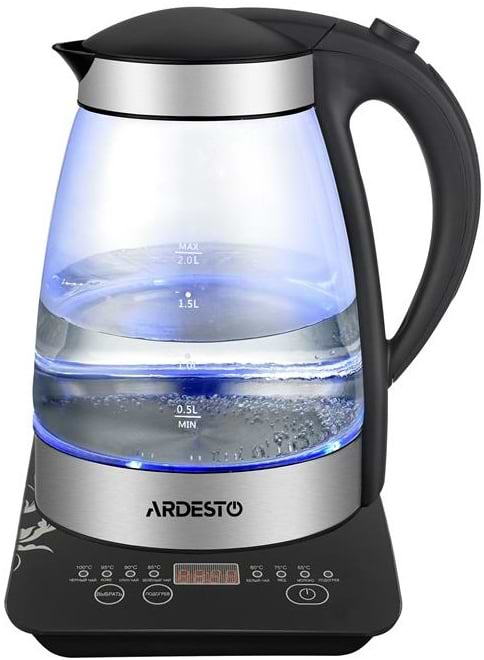Електричний чайник Ardesto EKL-1311HB Black