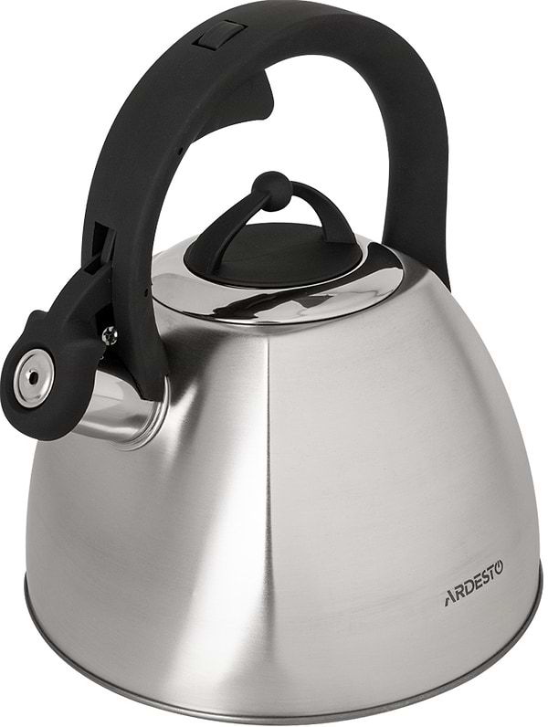 Фото - Чайник металевий Ardesto Gemini 2.5 л Grey (AR1948KS)