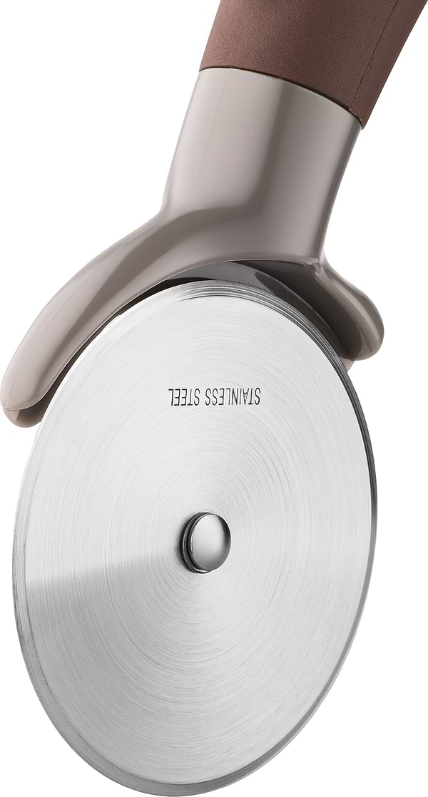 Фото - Нож для пиццы Ardesto Gemini 20 см Gray/Brown (AR2158PG)