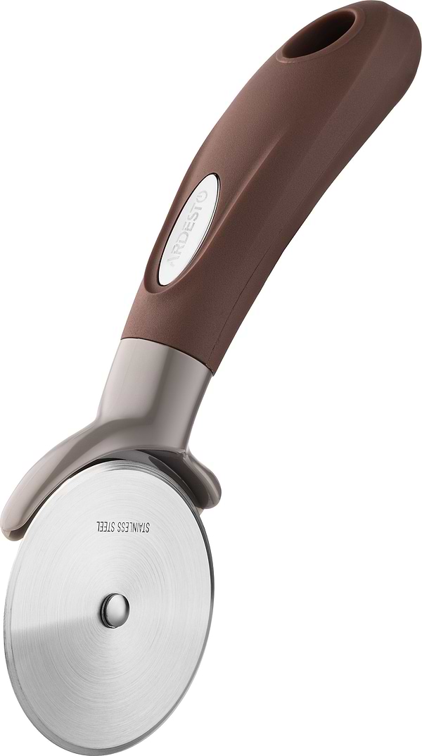 Фото - Нож для пиццы Ardesto Gemini 20 см Gray/Brown (AR2158PG)