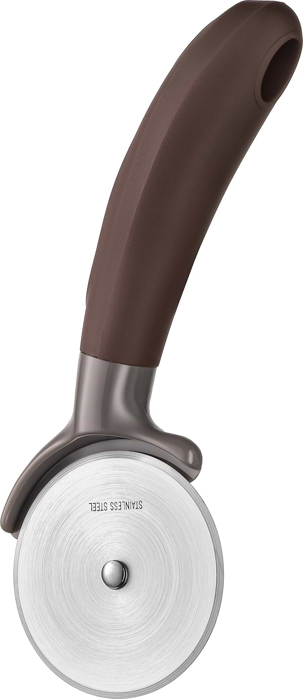 Фото - Нож для пиццы Ardesto Gemini 20 см Gray/Brown (AR2158PG)