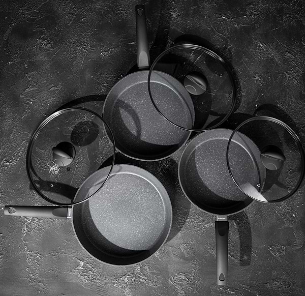 Фото - Сковорода універсальна Ardesto Gemini Gourmet Apulia 24 см (AR2424GGL)