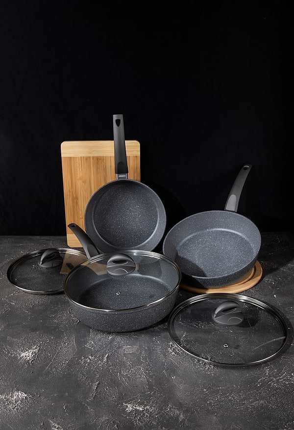 Фото - Сковорода універсальна Ardesto Gemini Gourmet Apulia 24 см (AR2424GGL)