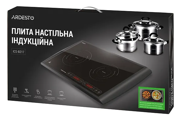 Фото - Плита електрична настільна Ardesto ICS-B217