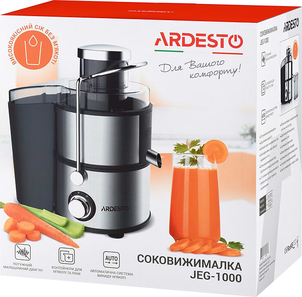 Фото - Соковыжималка центробежная Ardesto JEG-1000