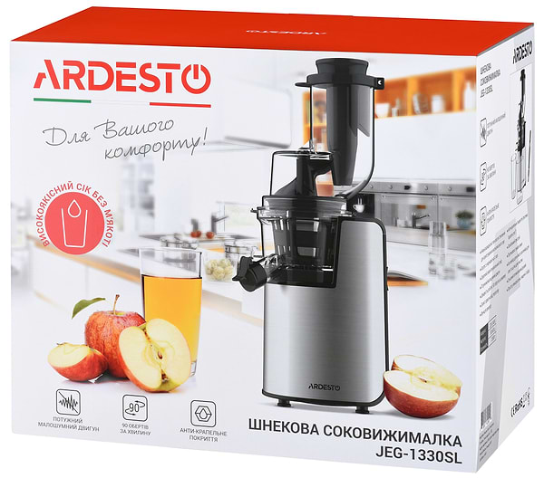 Фото - Соковыжималка шнековая Ardesto JEG-1330SL