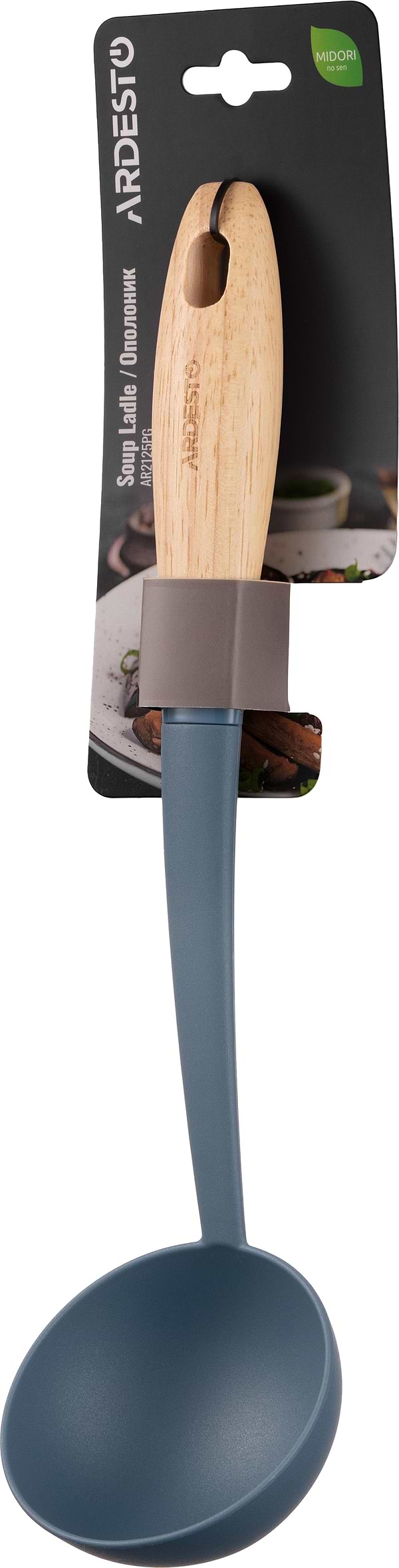 Фото - Ополоник Ardesto Midori 31.5 см Blue (AR2125PG)