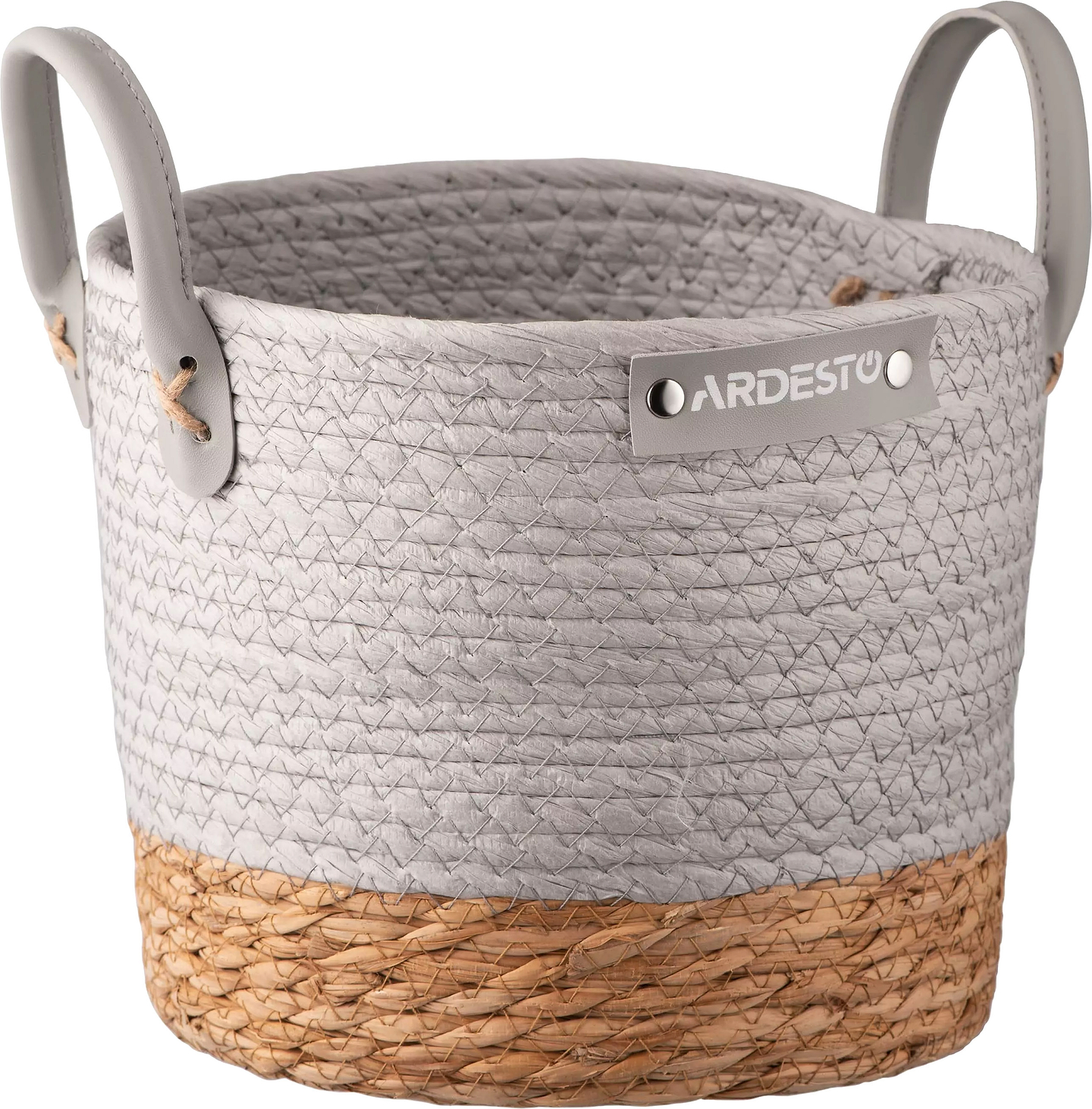 Купити Корзина для зберігання Ardesto Minimalism 23х23х19 см Gray (ARHC2506RG) - Фото 1 Корзина для зберігання Ardesto Minimalism 23х23х19 см Gray (ARHC2506RG) - Фото 1