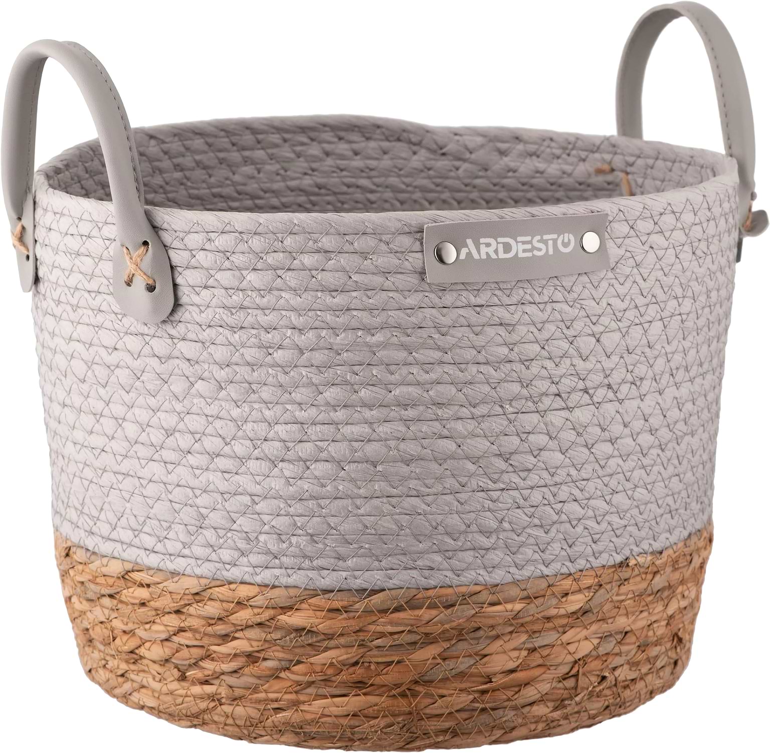 Купити Корзина для зберігання Ardesto Minimalism 28х28х22 см Gray (ARHC2507RG) - Фото 1 Корзина для зберігання Ardesto Minimalism 28х28х22 см Gray (ARHC2507RG) - Фото 1